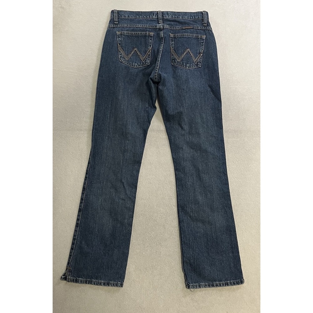 Wrangler Cash Ultimate Riding Jeans Medium Wash Straight Leg Womens 5/6x32